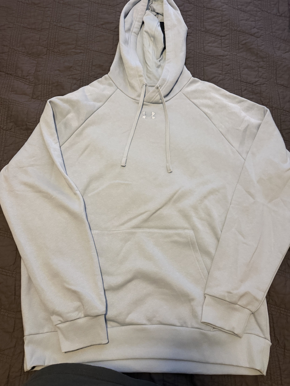 Under Armour Men's Hoodie Pullover - Pale Gray XL